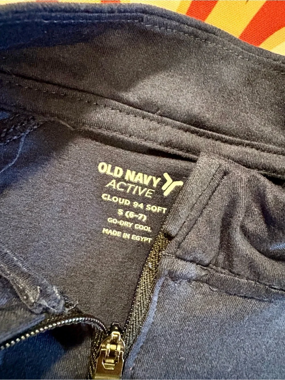 Old Navy Active Navy Half-Zip Performance Pullover